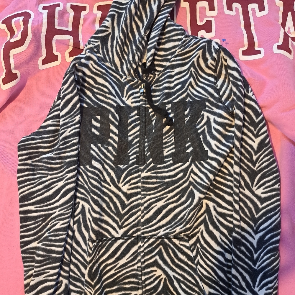 Pink hoodie htf